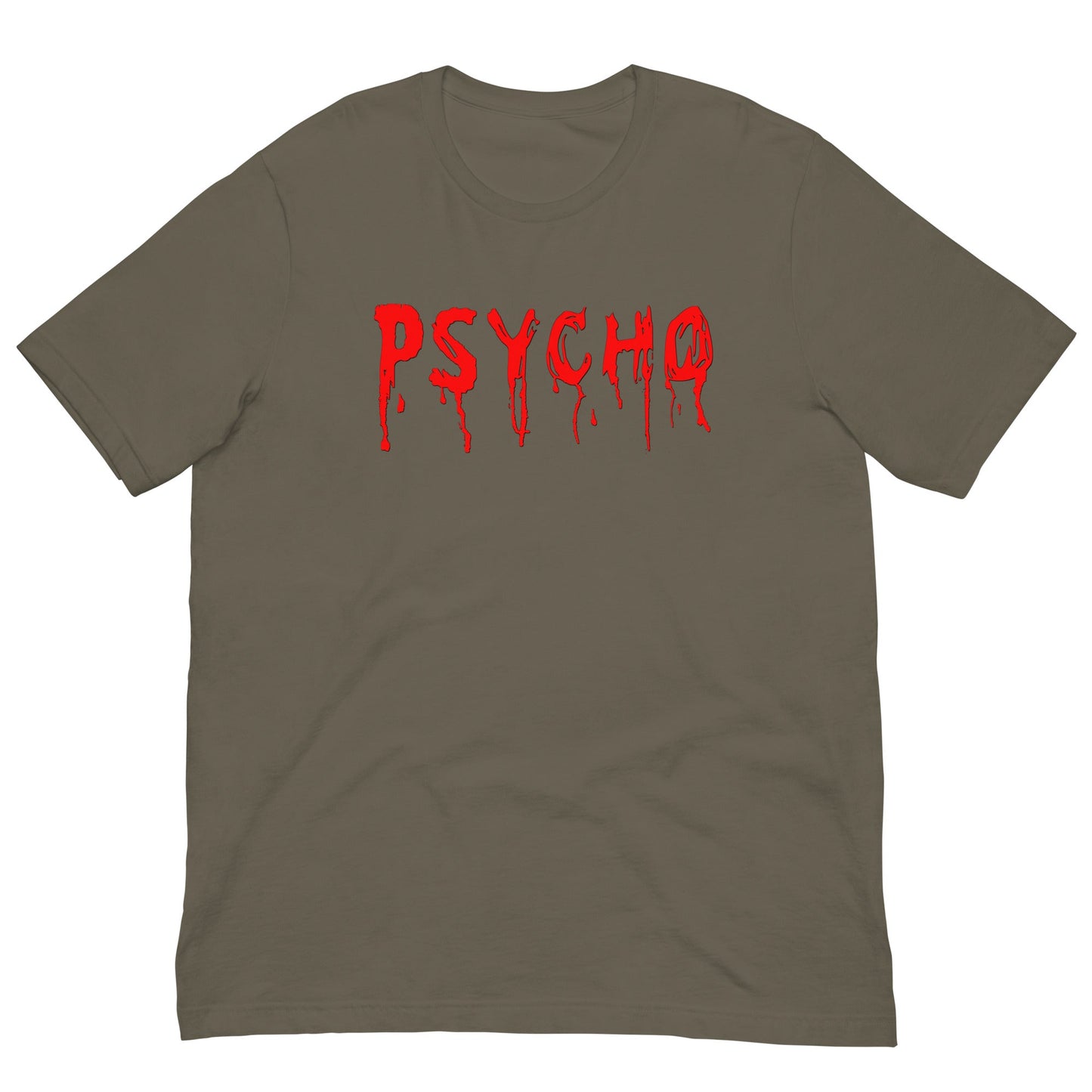 Psycho Bloody  T-shirt Army / S