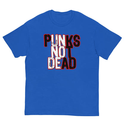 Punks not Dead T-shirt Royal / S