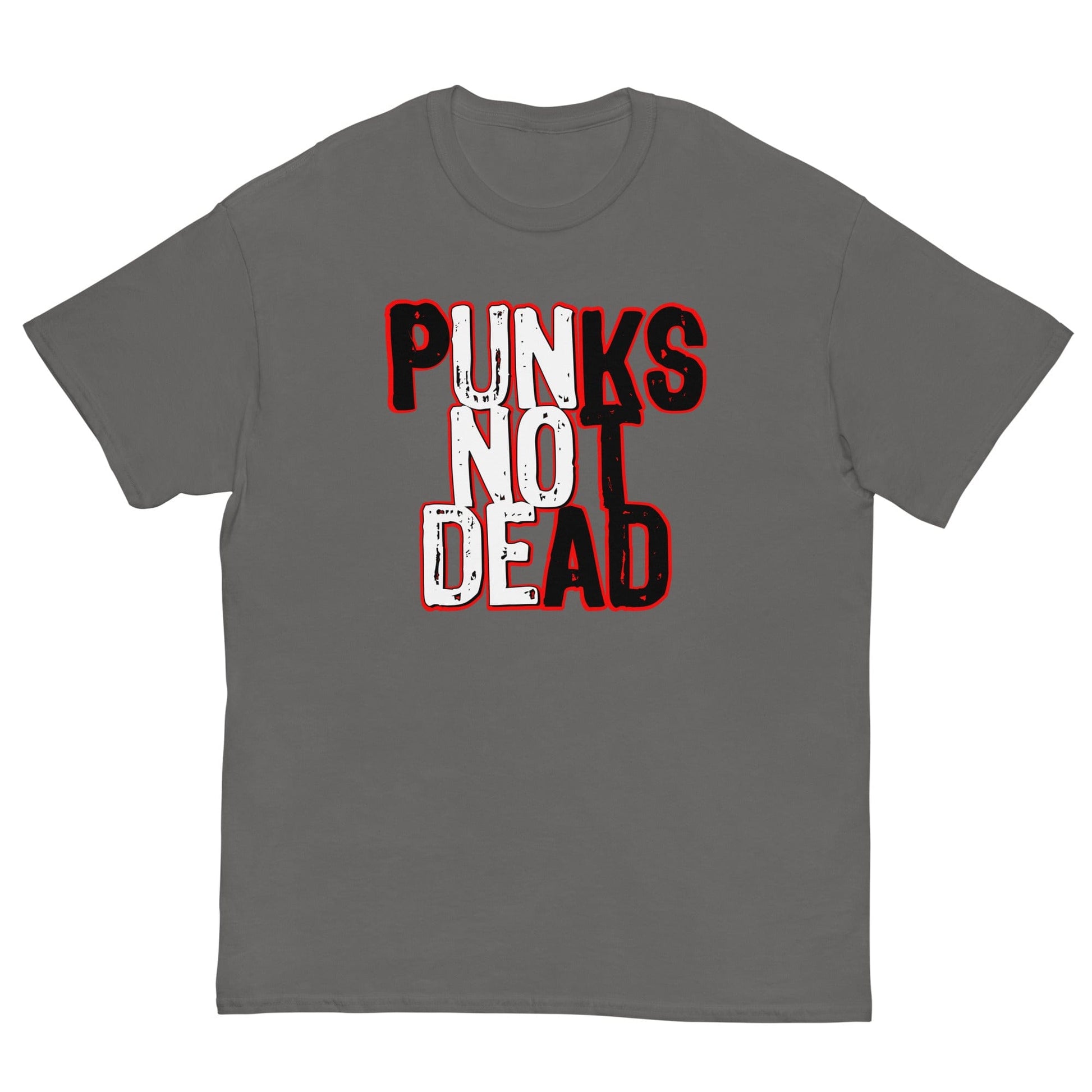 Punks not Dead T-shirt Charcoal / S