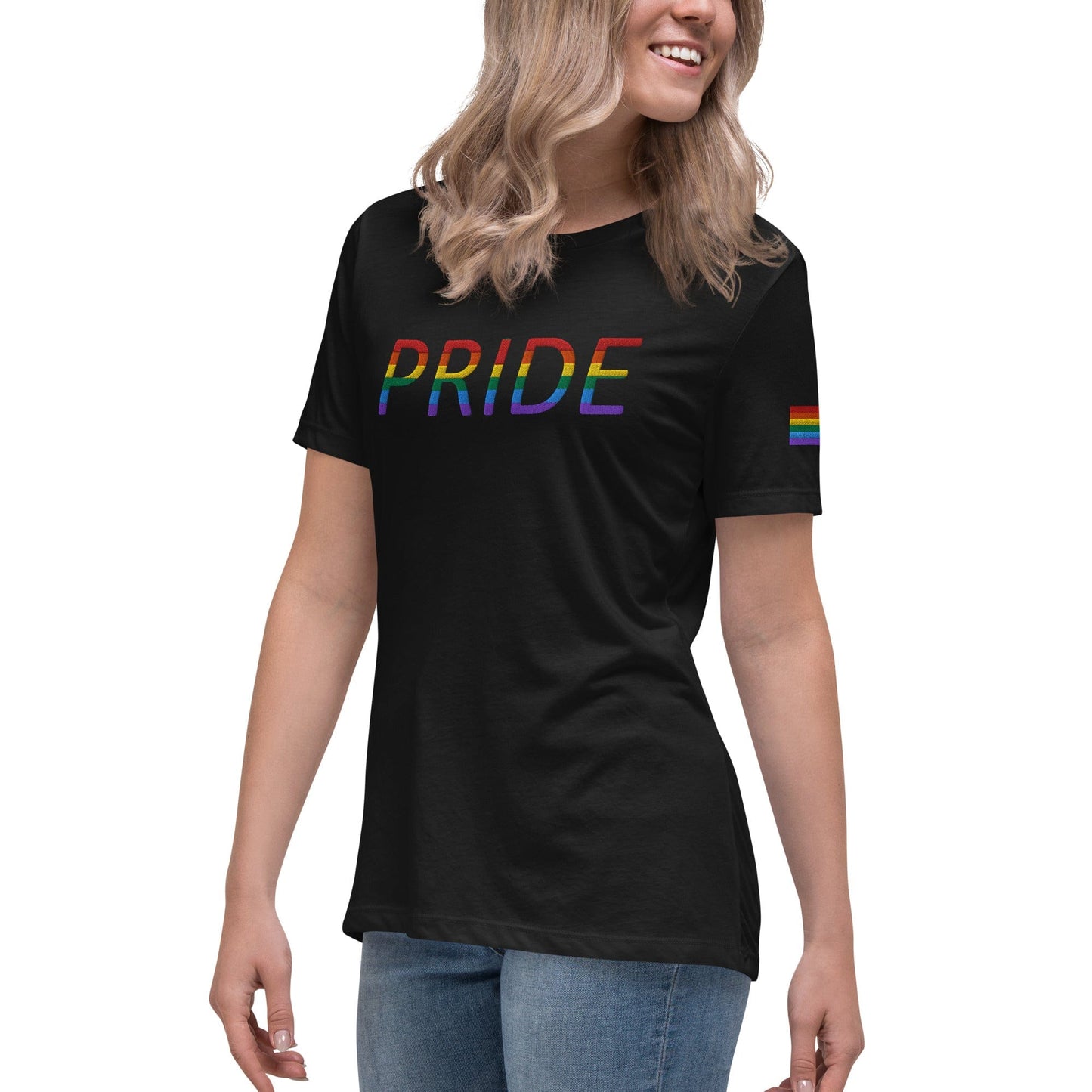 Rainbow Flag LGBTQ+ Pride Women's Relaxed T-Shirt