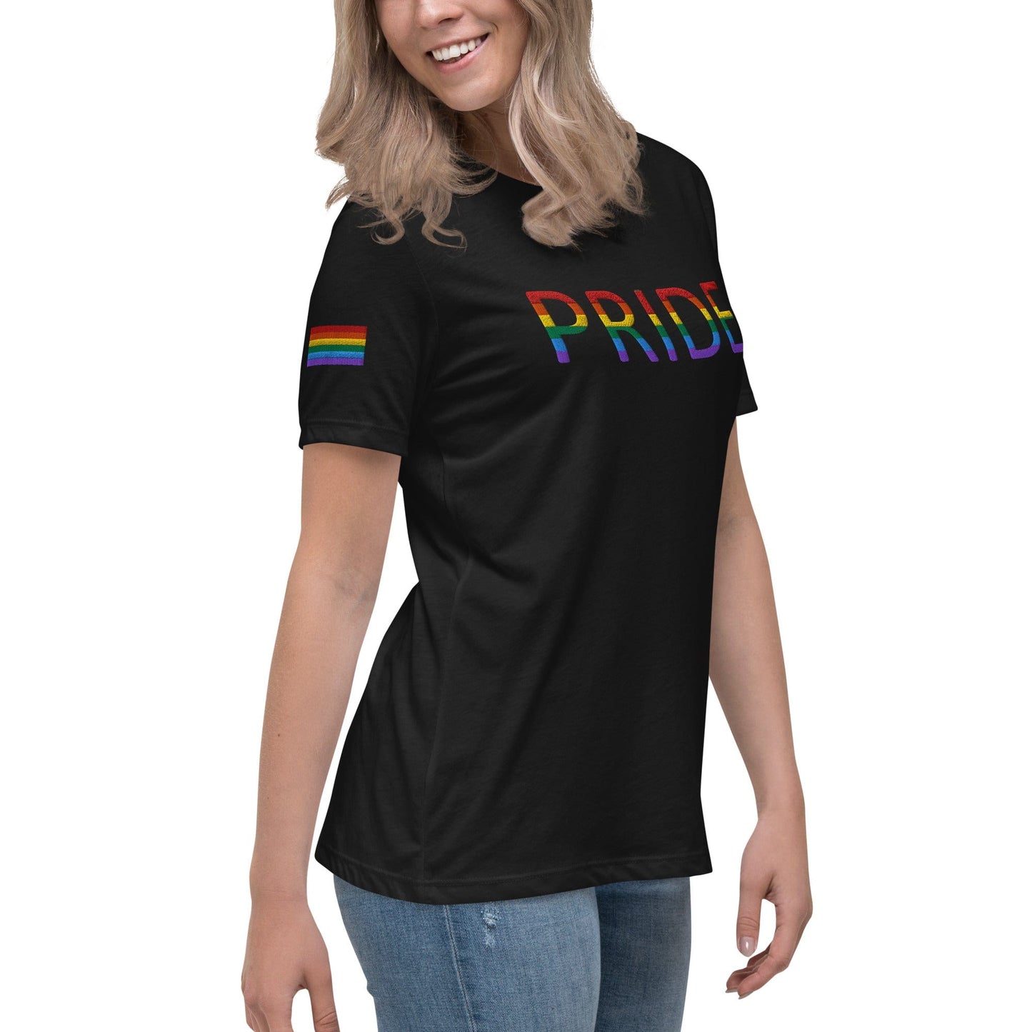 Rainbow Flag LGBTQ+ Pride Women's Relaxed T-Shirt