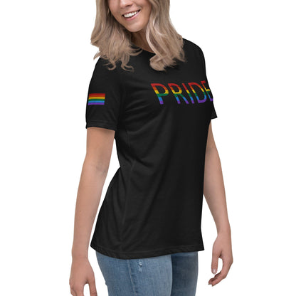 Rainbow Flag LGBTQ+ Pride Women's Relaxed T-Shirt