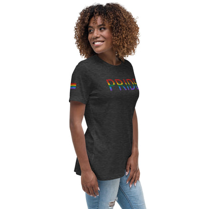 Rainbow Flag LGBTQ+ Pride Women's Relaxed T-Shirt