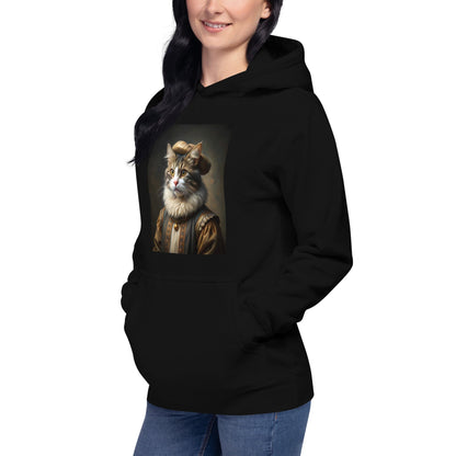 Rembrandt Funny Cat painting Unisex Hoodie