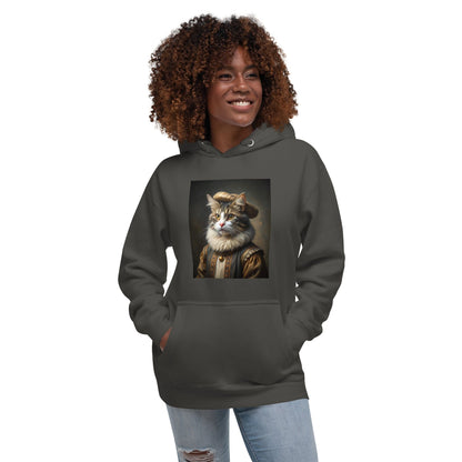 Rembrandt Funny Cat painting Unisex Hoodie