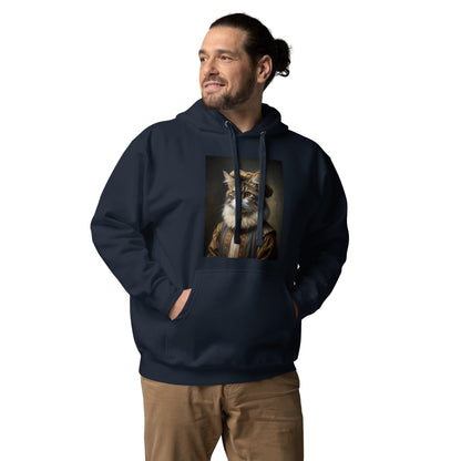 Rembrandt Funny Cat painting Unisex Hoodie