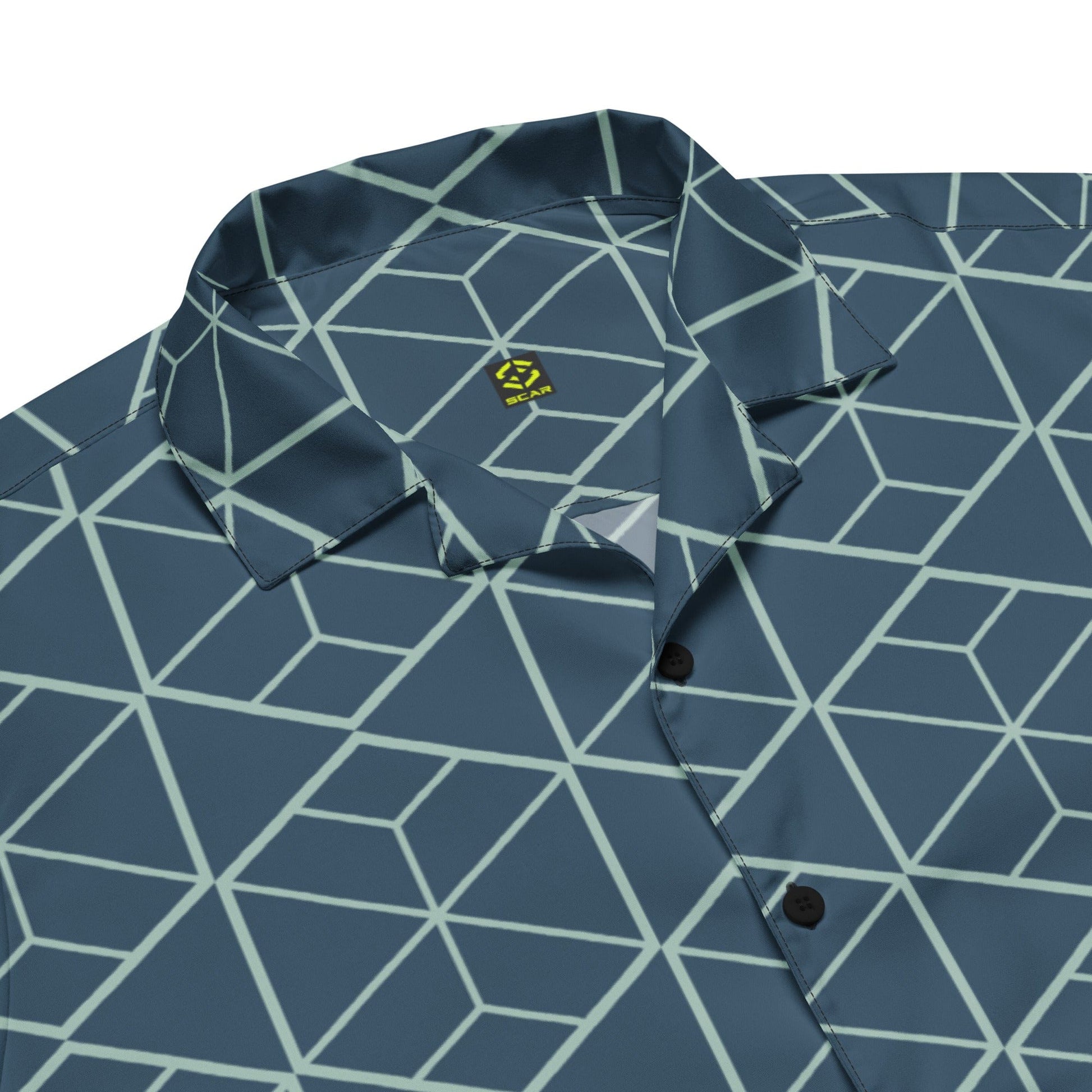 Retro Geometric Pattern Shirt