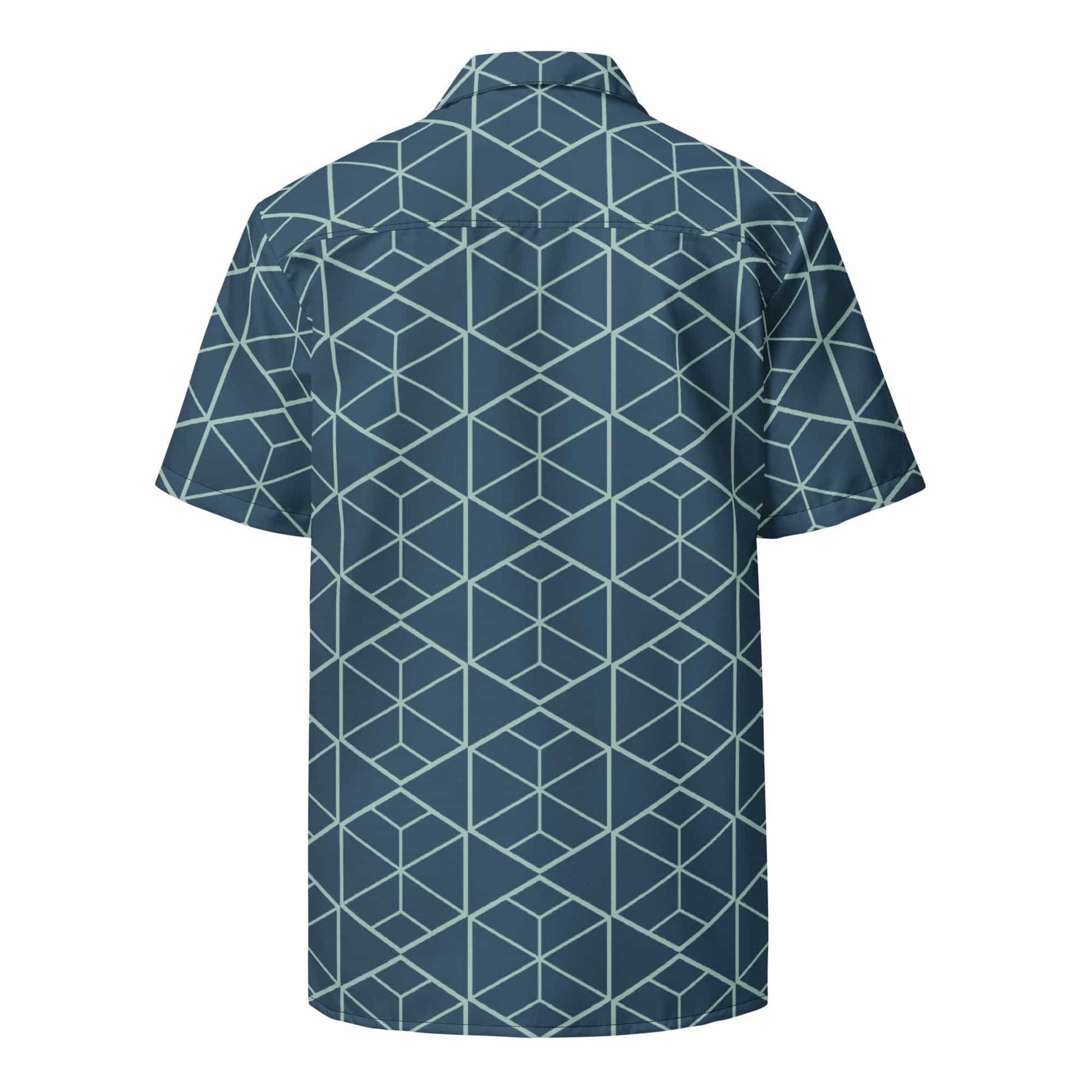 Retro Geometric Pattern Shirt