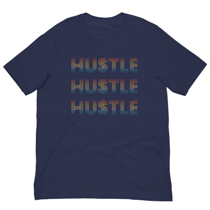 Retro Hustle T-shirt Navy / XS