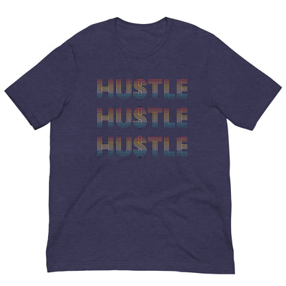 Retro Hustle T-shirt Heather Midnight Navy / XS