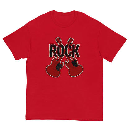 Rock Guitars Musician T-Shirt Red / S