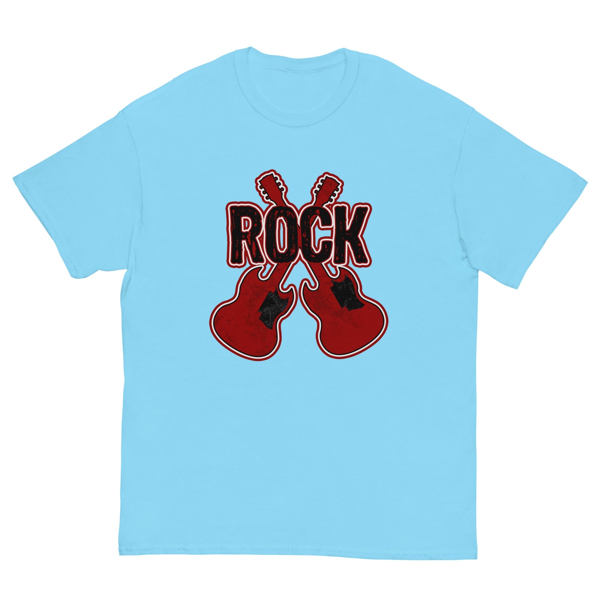 Rock Guitars Musician T-Shirt Sky / S