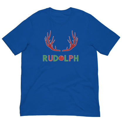 Rudolf the Reindeer T-shirt True Royal / S
