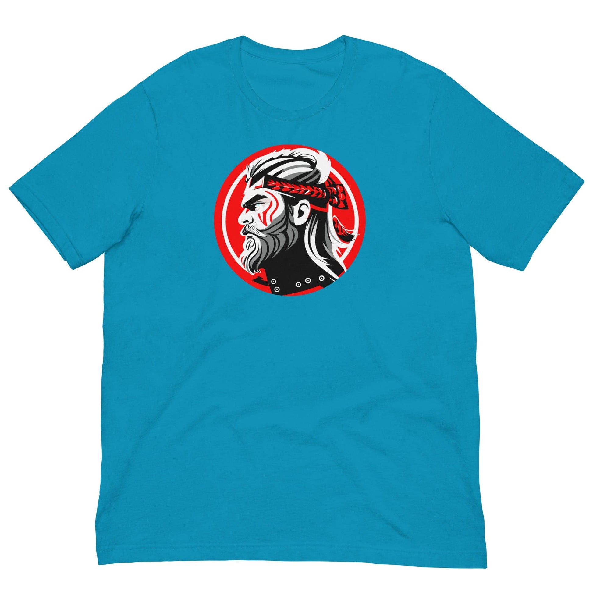 Samurai Warrior T-shirt Aqua / S