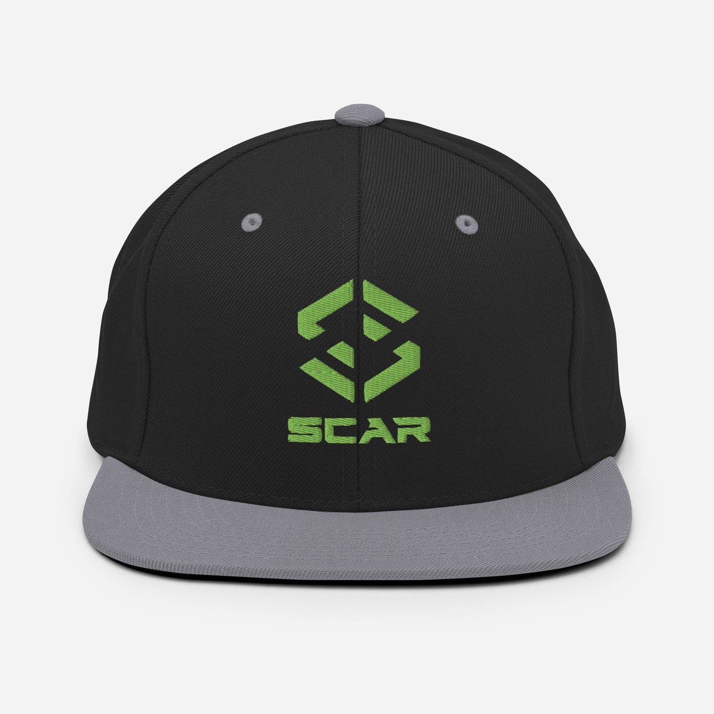 Scar Design Logo Snapback Embroidered Hat