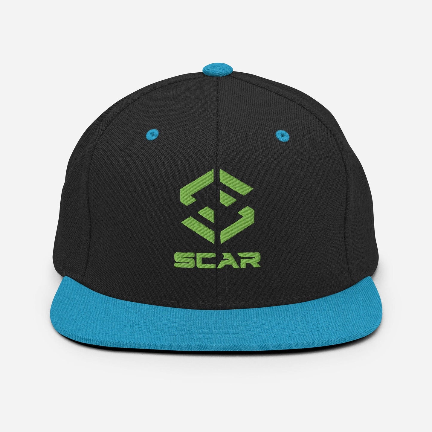 Scar Design Logo Snapback Embroidered Hat