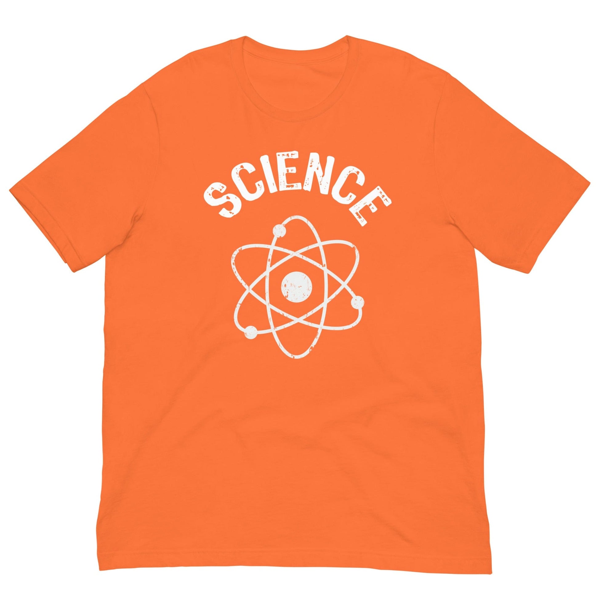 Science Atomic Nucleus T-shirt Orange / XS