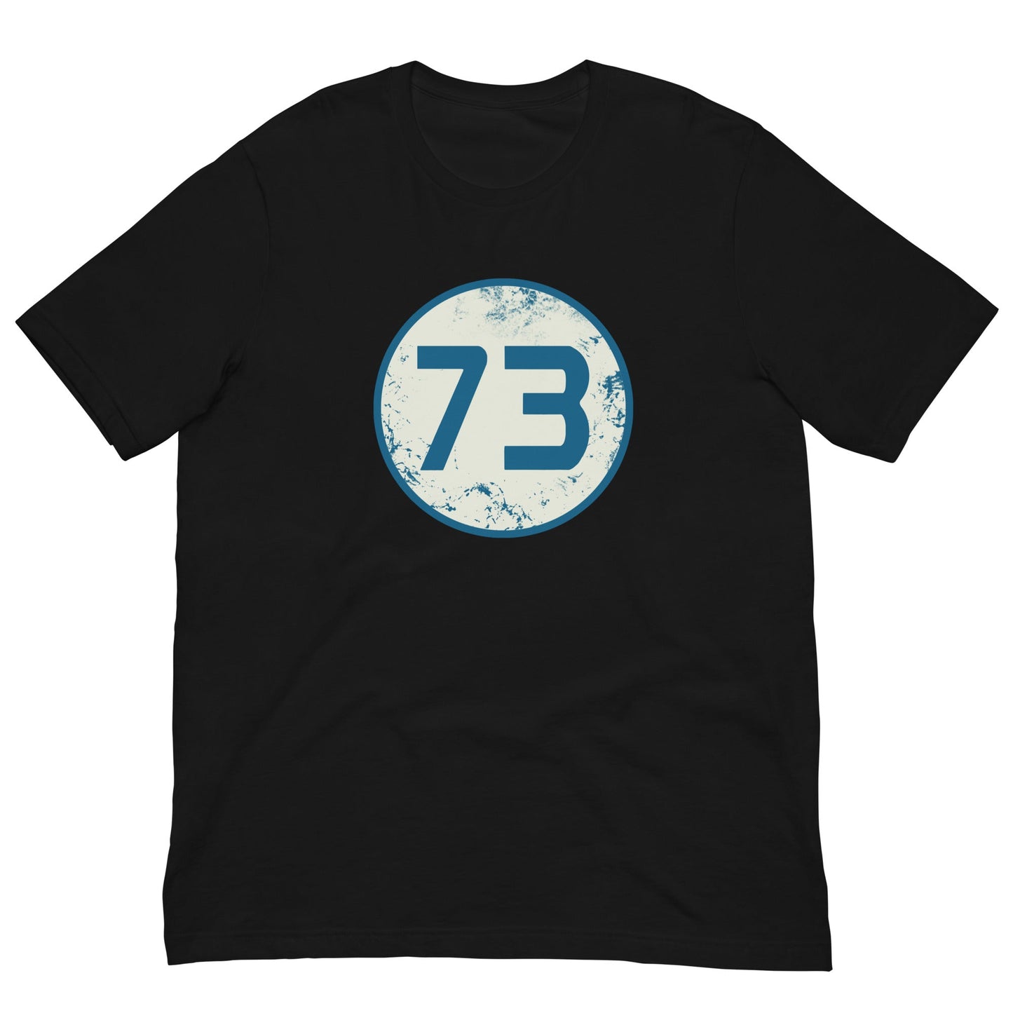 Sheldon Magic Number 73 T-shirt Black / XS
