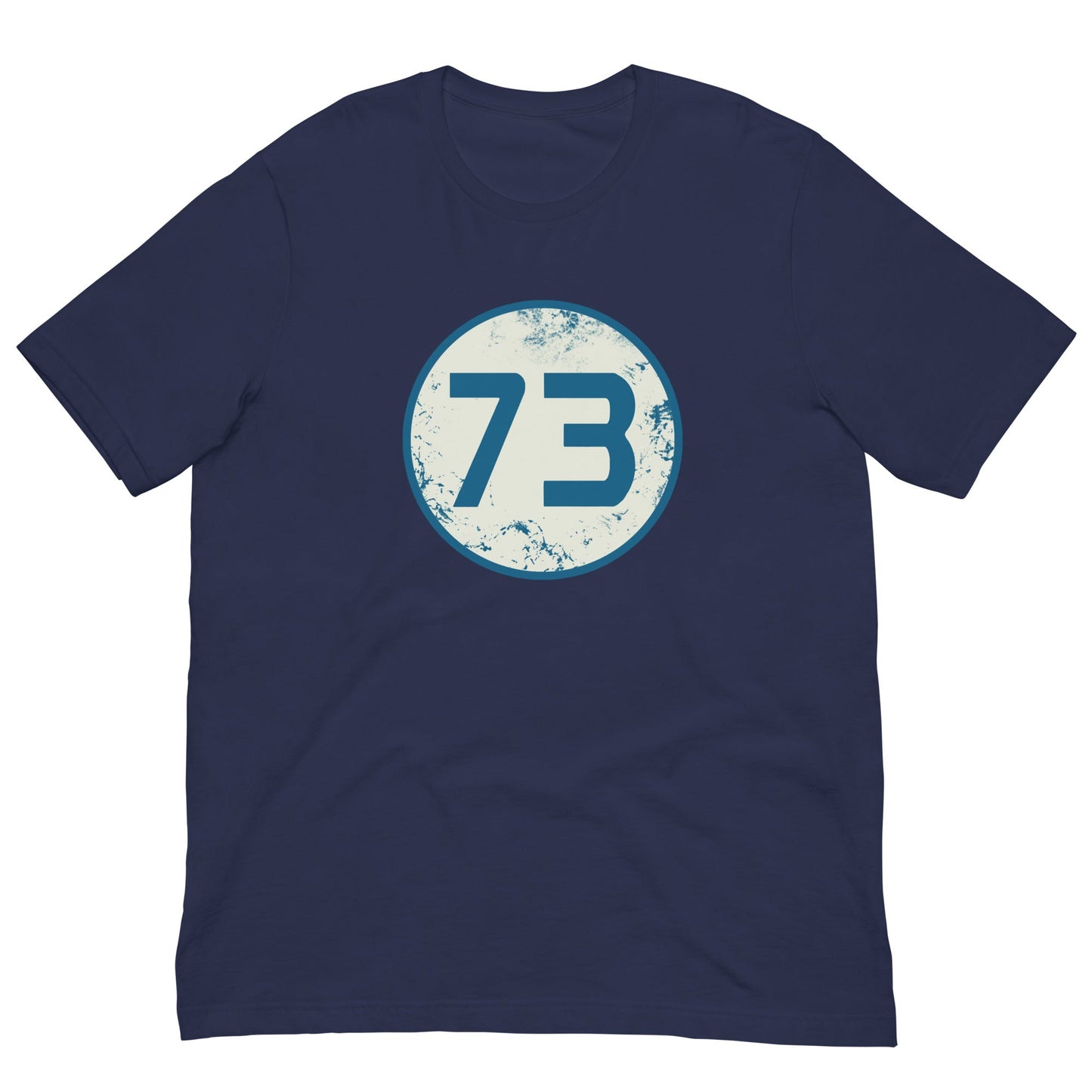 Sheldon Magic Number 73 T-shirt Navy / XS