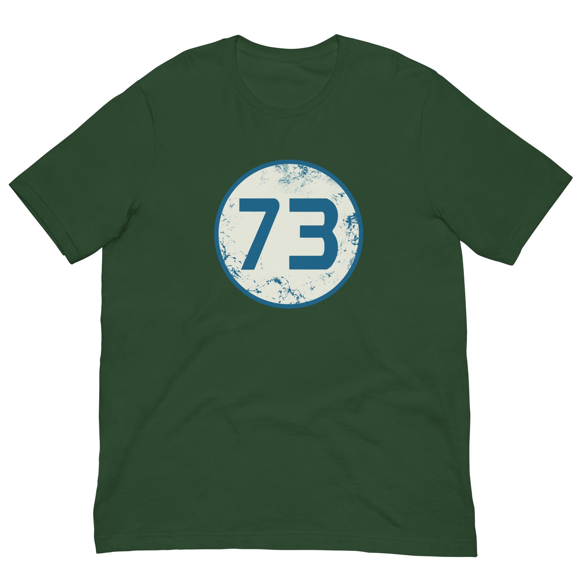 Sheldon Magic Number 73 T shirt Scar Design