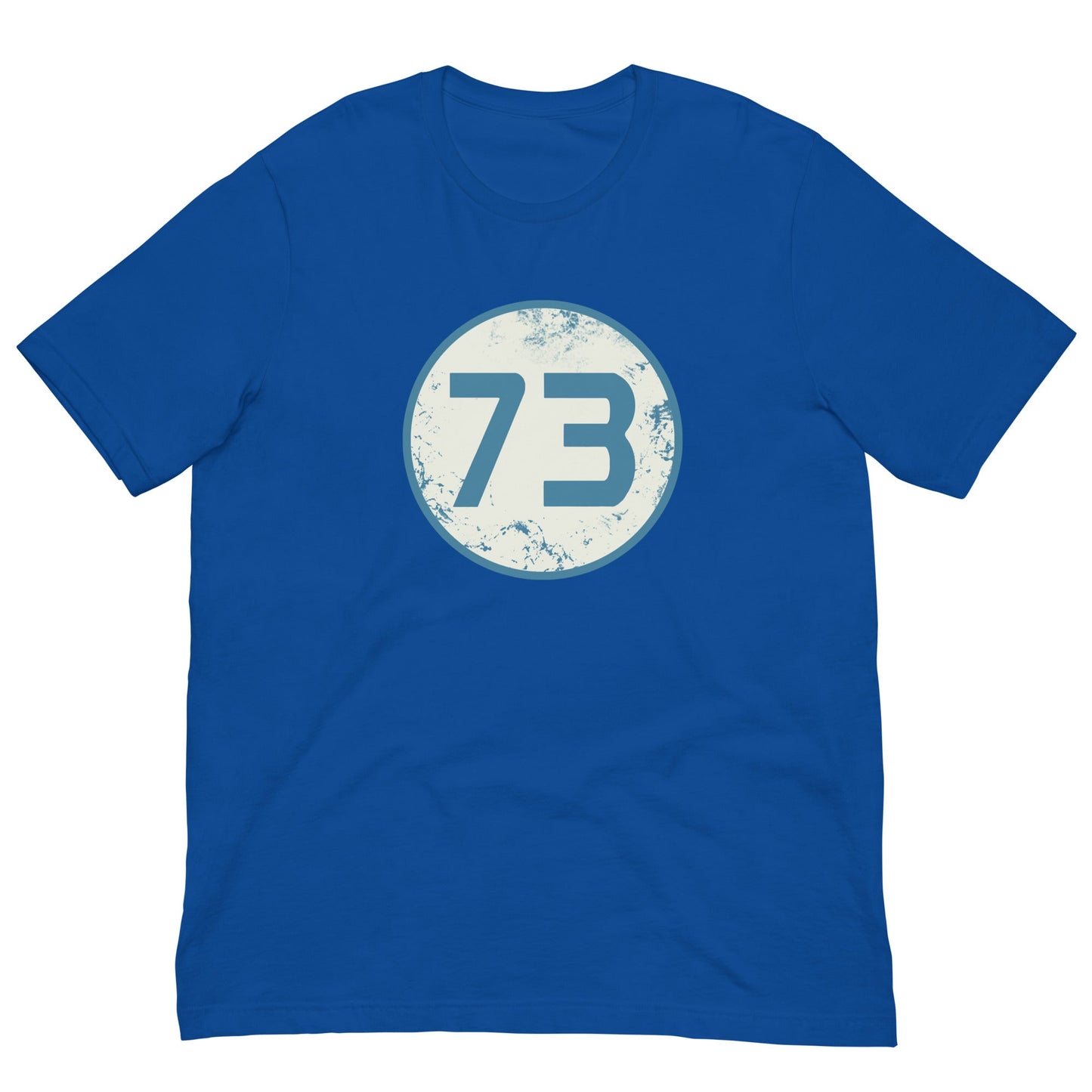 Sheldon Magic Number 73 T-shirt True Royal / S