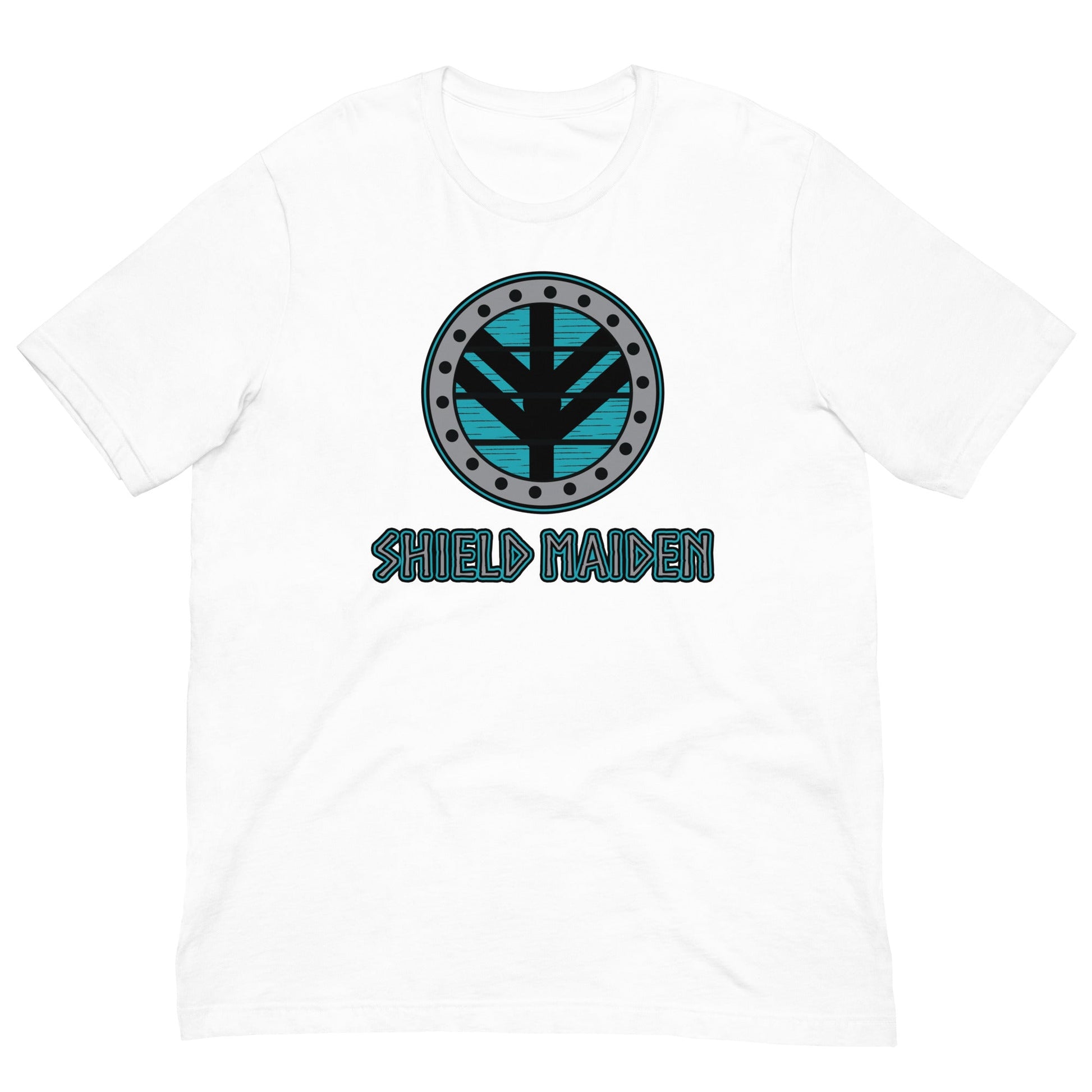 Shield maiden T-shirt White / XS