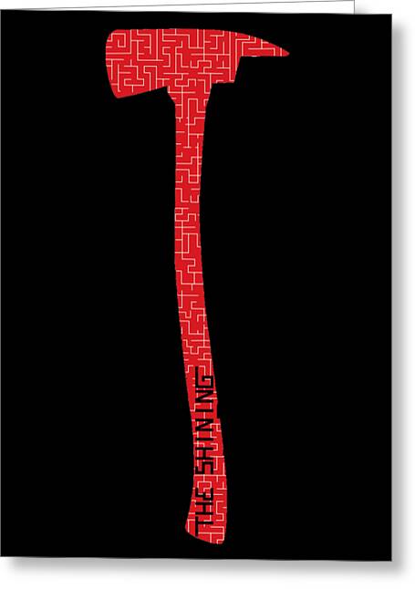 Shining Axe - Greeting Card