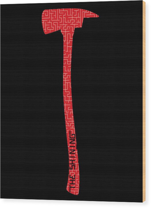 Shining Axe - Wood Print