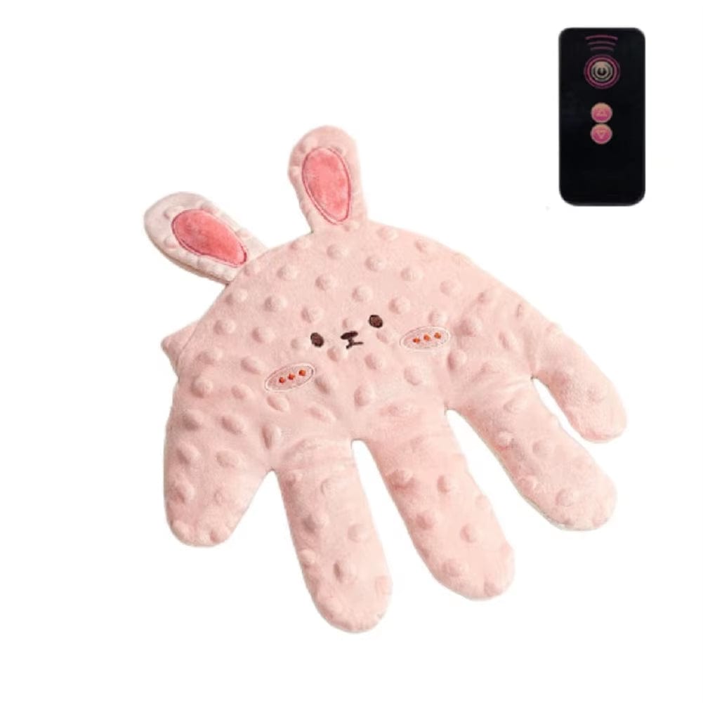 Soothing Baby Sleep Aid Pillow Babies Soothing Palms Baby Sleep Aid Infant Calming Sleeper Remote Control Hand Palms for Toddler Pink Rabbit