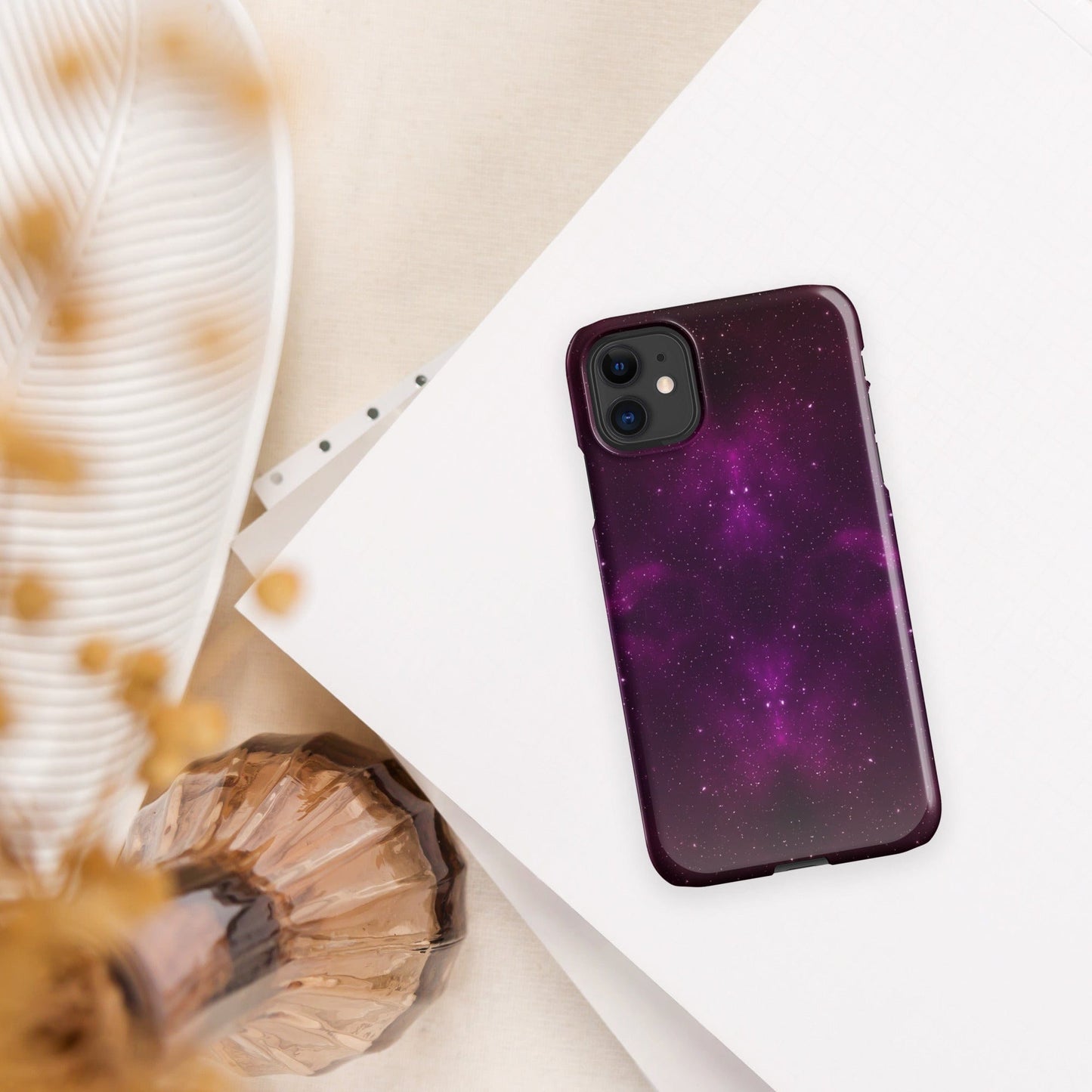 Space Love Snap case for iPhone®