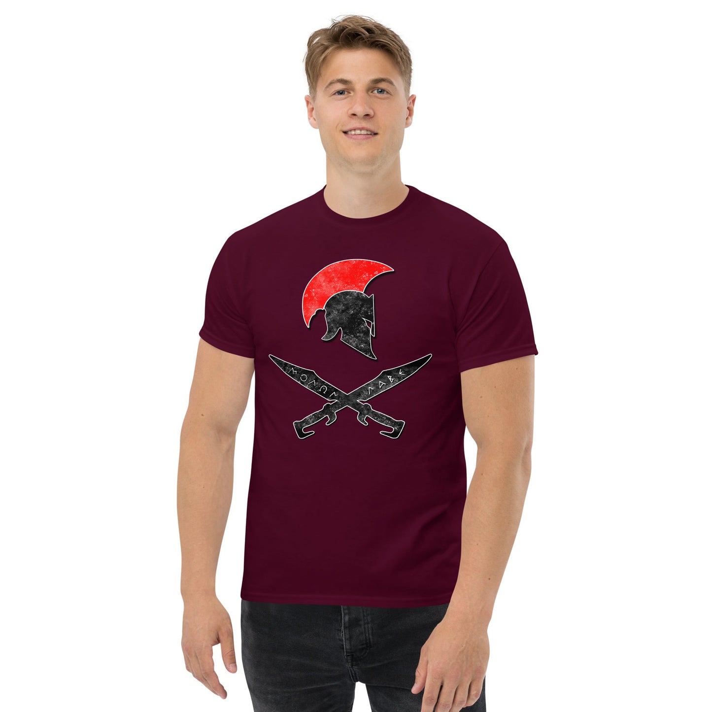 Spartan Molon Labe Swords T-shirt
