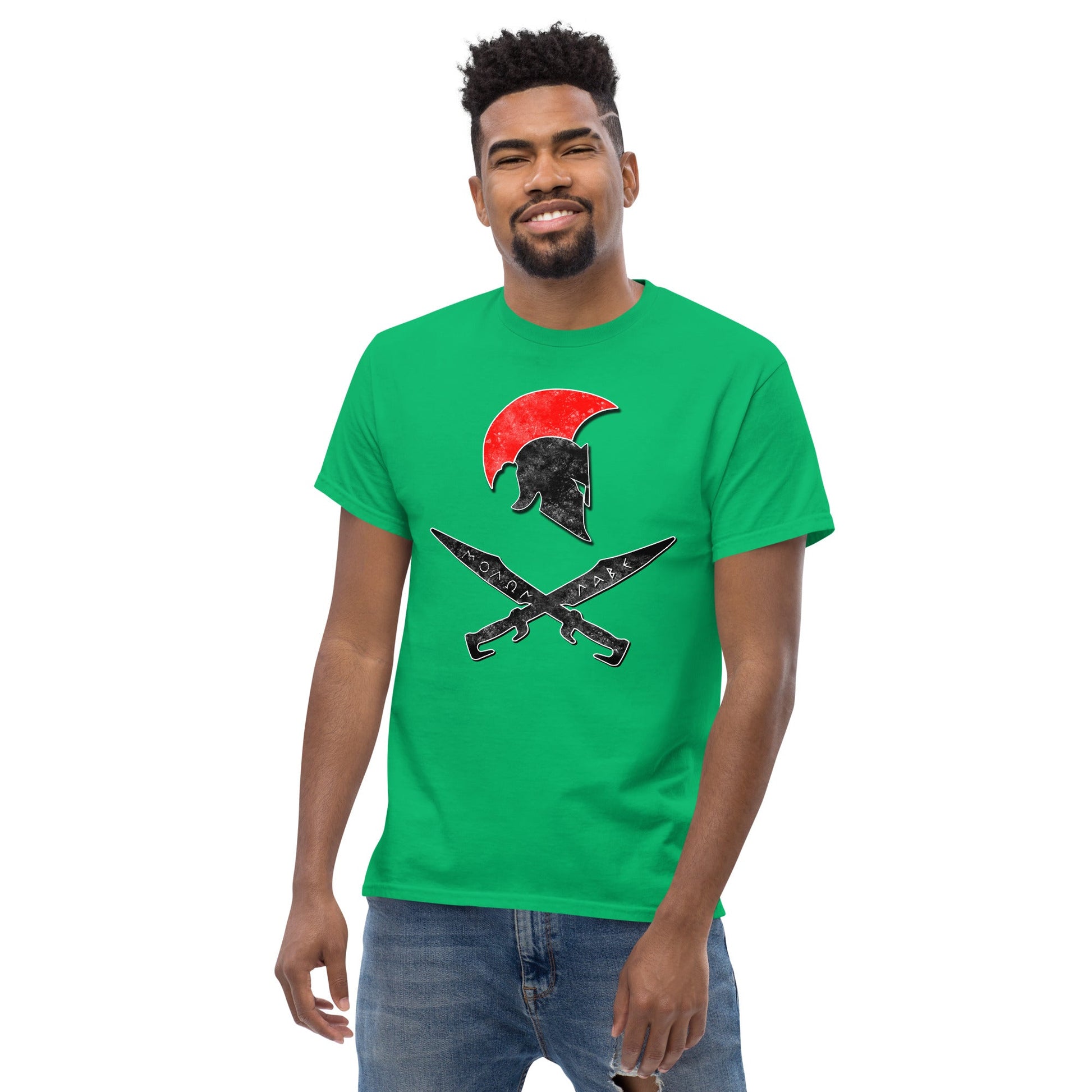 Spartan Molon Labe Swords T-shirt