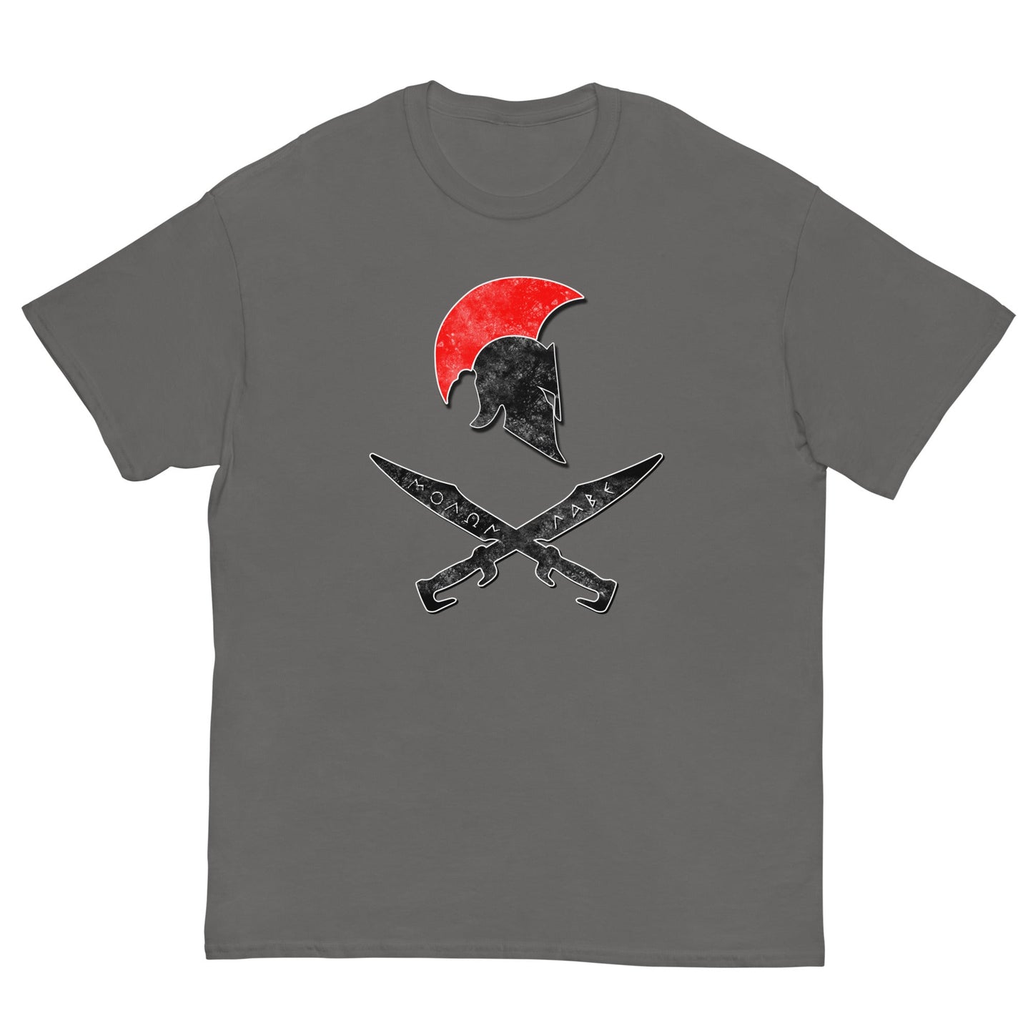 Spartan Molon Labe Swords T-shirt Charcoal / S