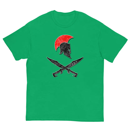 Spartan Molon Labe Swords T-shirt Irish Green / S