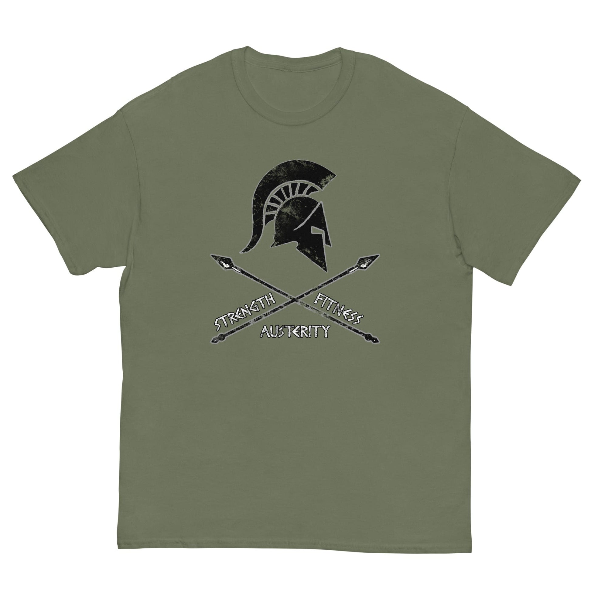 Spartan Warrior Oath T-shirt Military Green / S