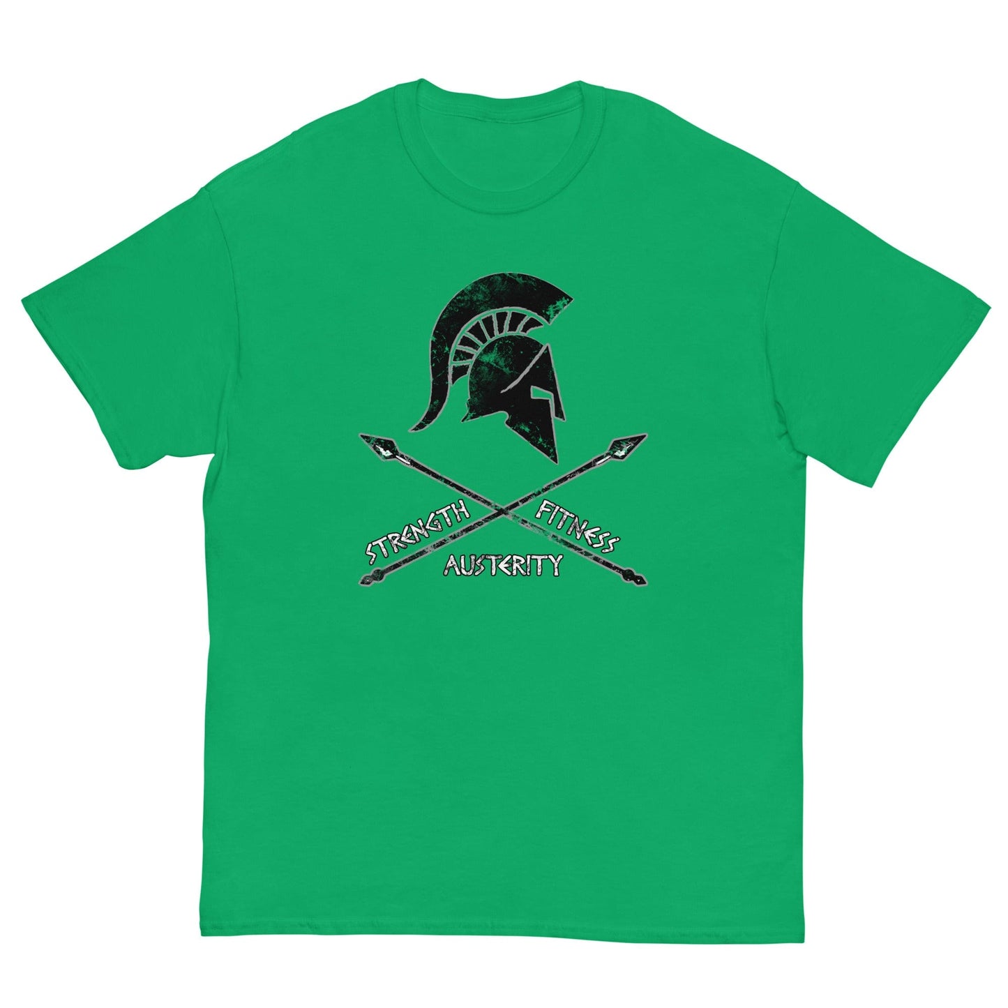 Spartan Warrior Oath T-shirt Irish Green / S
