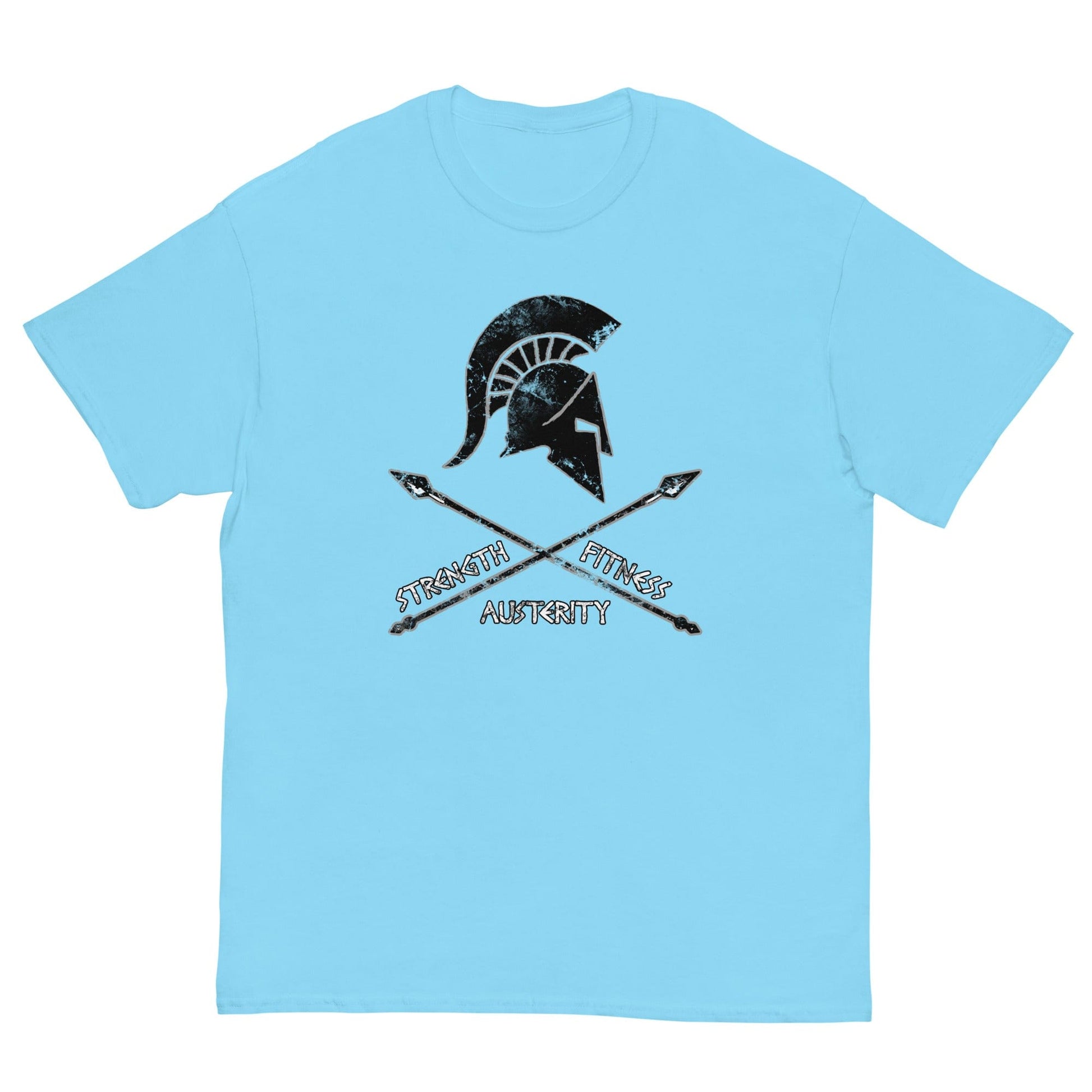 Spartan Warrior Oath T-shirt Sky / S