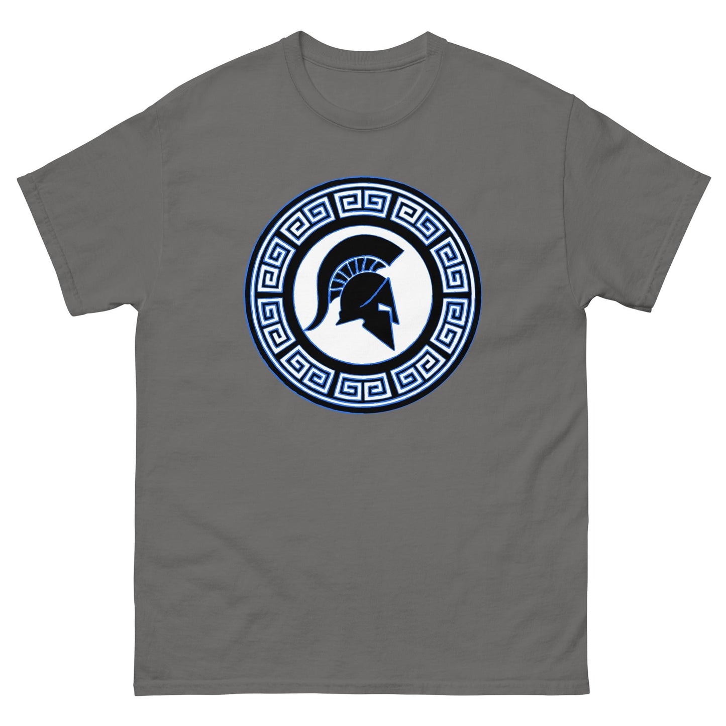 Scar Design Charcoal / S Spartan Warrior Shield T-shirt