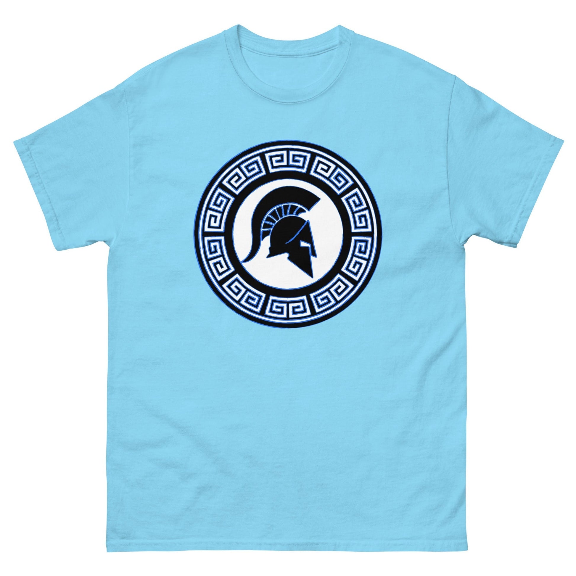 Scar Design Sky / S Spartan Warrior Shield T-shirt