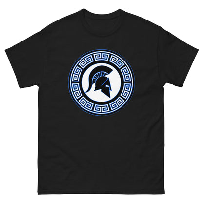 Scar Design T shirt Black / S Spartan Warrior Shield T-shirt