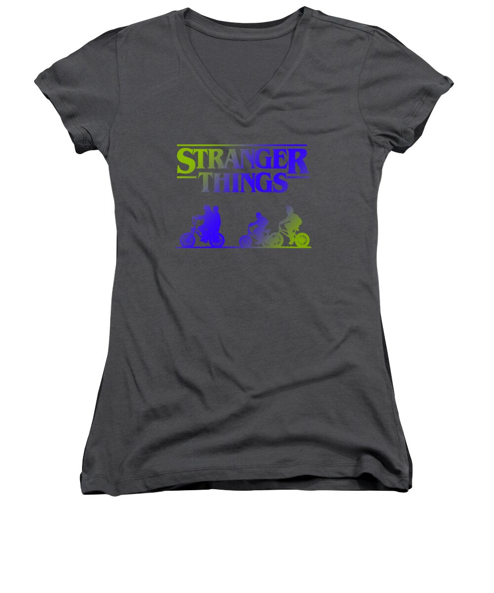 Stranger Kids - Women's V-Neck