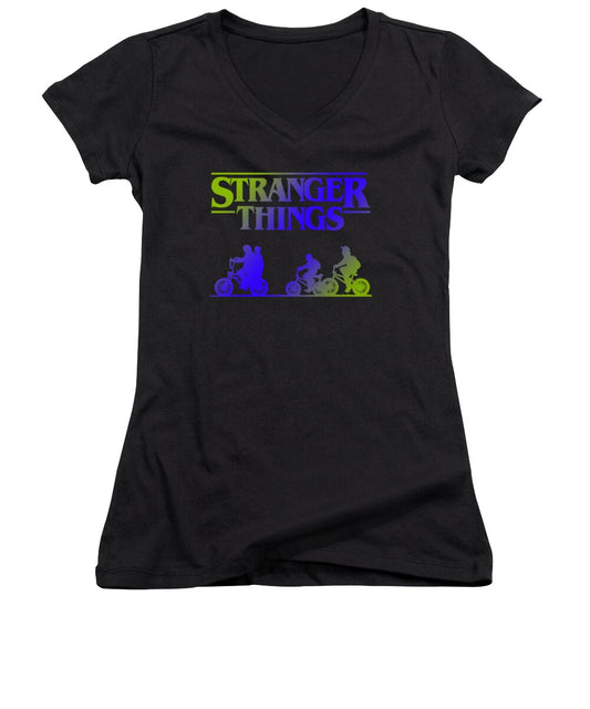 Stranger Kids - Women's V-Neck