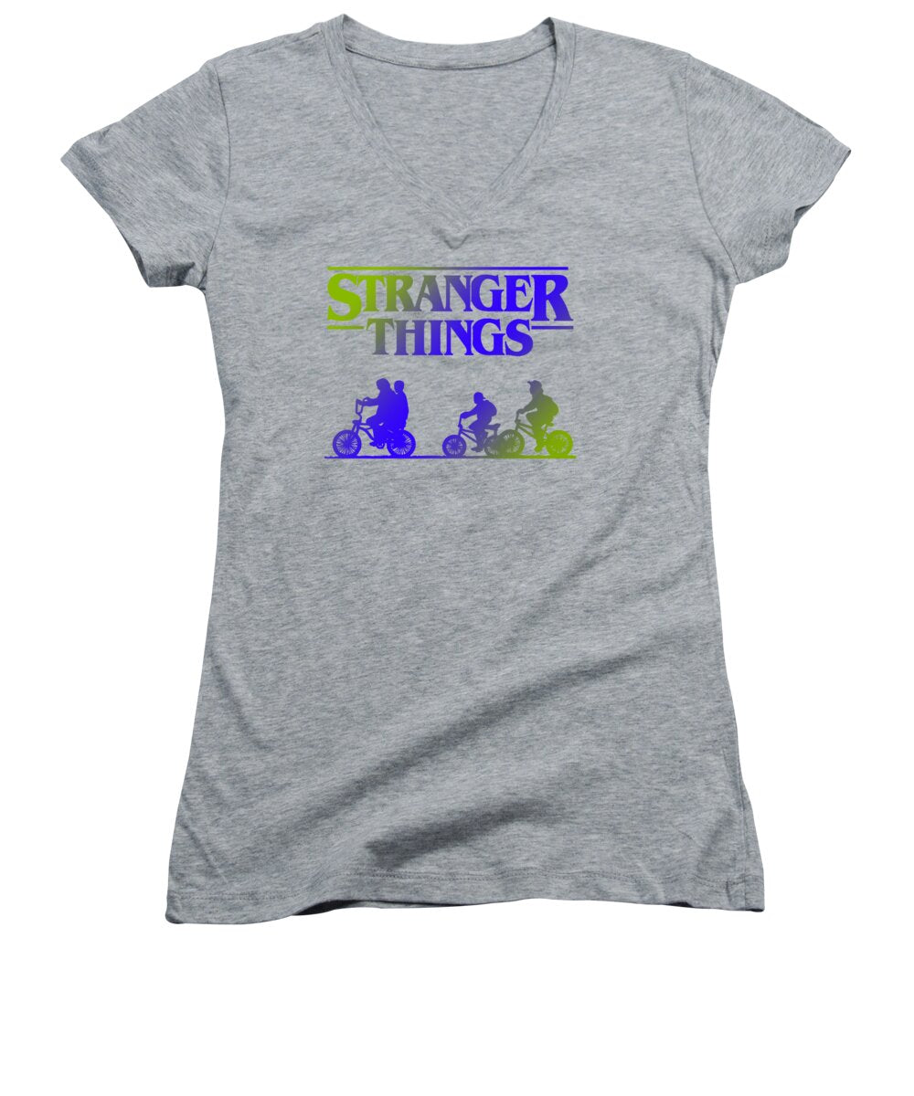 Stranger Kids - Women's V-Neck