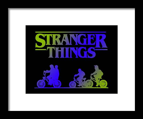 Stranger Kids - Framed Print