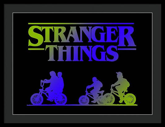 Stranger Kids - Framed Print