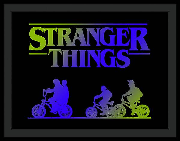 Stranger Kids - Framed Print