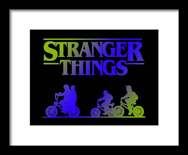 Stranger Kids - Framed Print