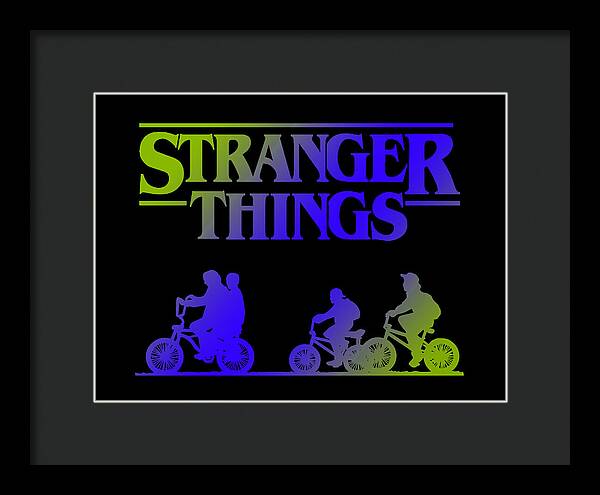 Stranger Kids - Framed Print