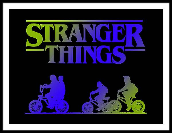 Stranger Kids - Framed Print