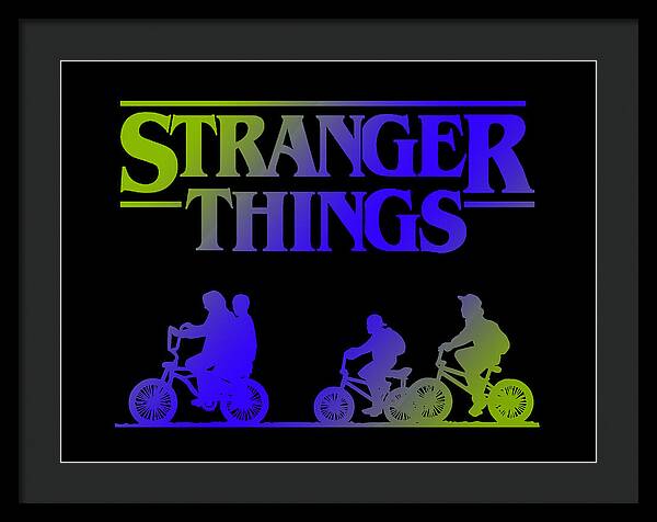 Stranger Kids - Framed Print